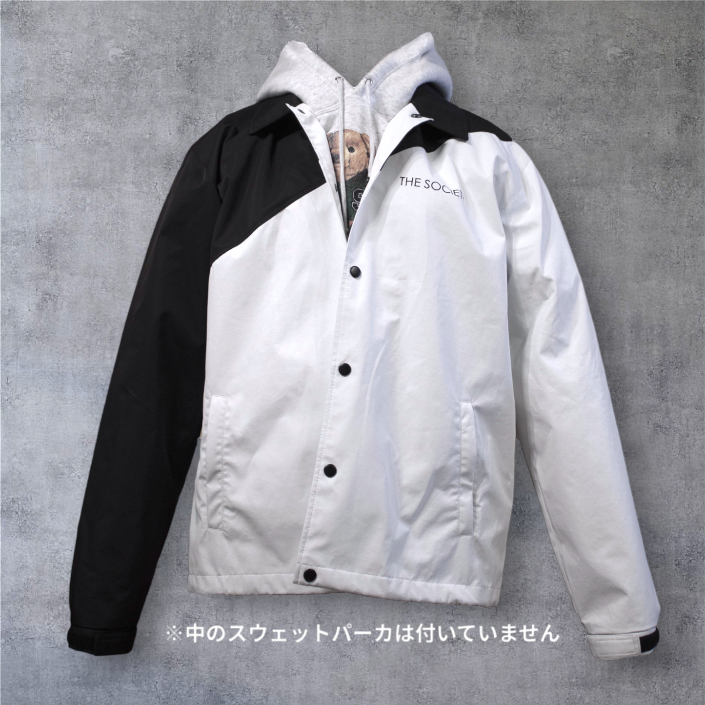 Coach jacket TSJ2202-WHxBL