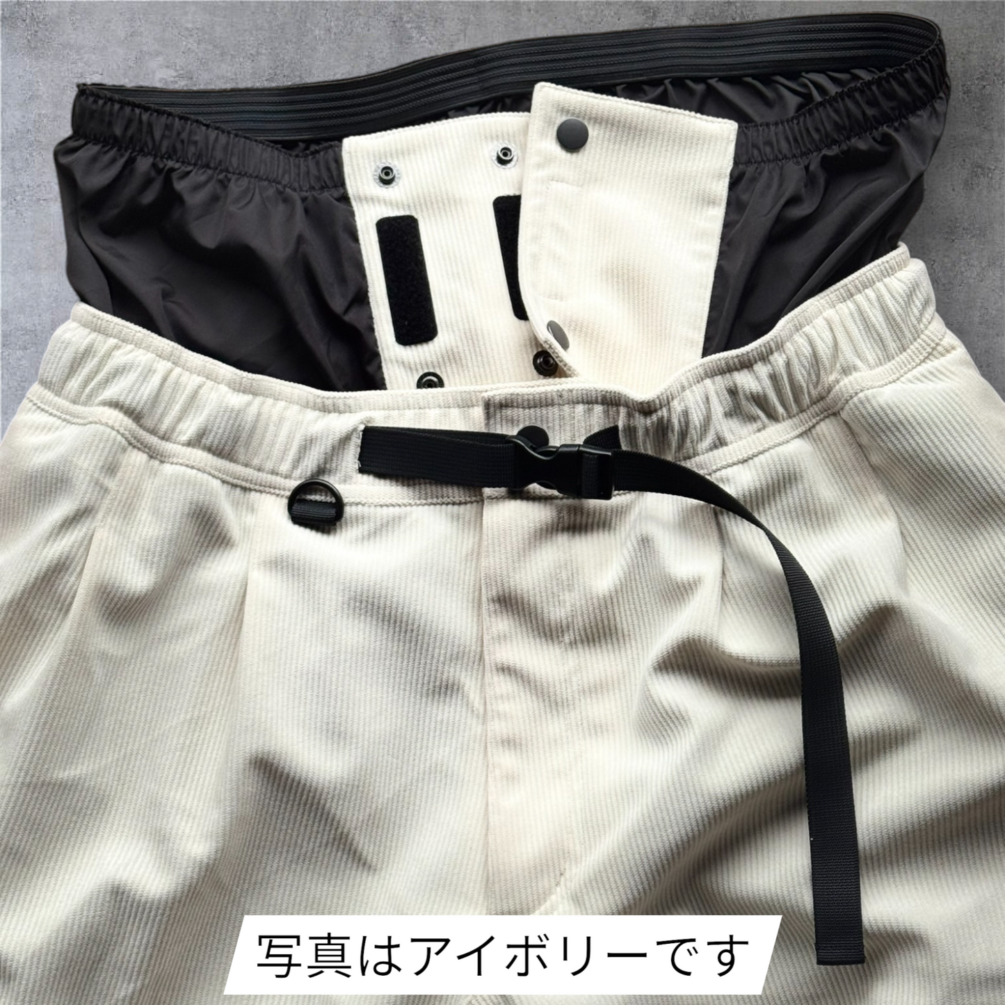 コーデュロイパンツ TSP0005-BL