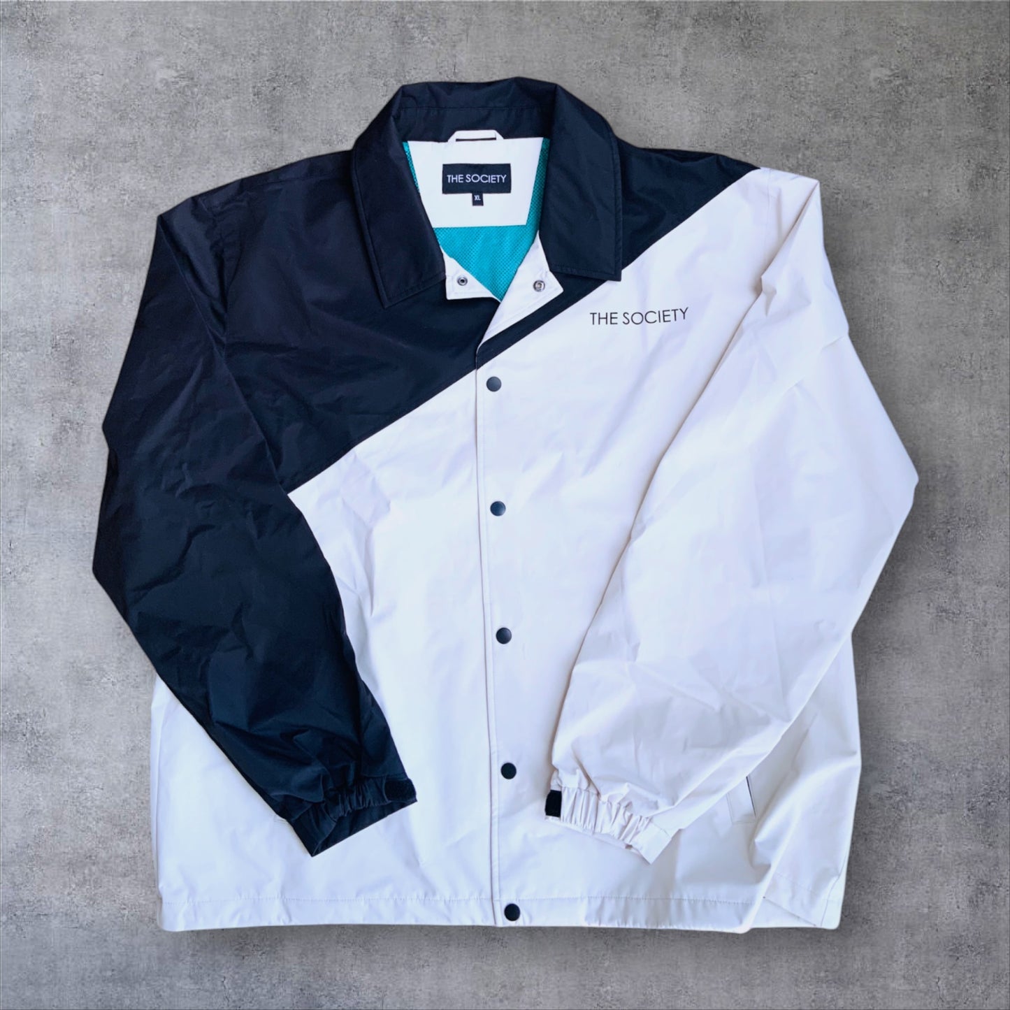 Coach jacket TSJ2202-WHxBL